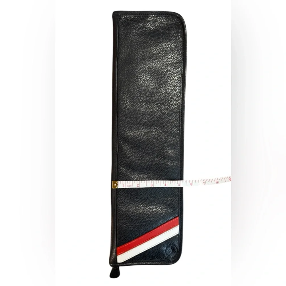 Luxura Tie Case Aaron Leather Goods Genuine Leather